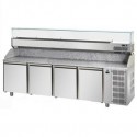 BANCO PIZZA 60 x 40 CON 4 PORTE