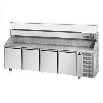 BANCO PIZZA 60 x 40 CON 4 PORTE