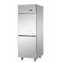 ARMADIO REFRIGERATO GN 2/1 MONOBLOCCO IN ACCIAIO INOX CON 2 SPORTELLI