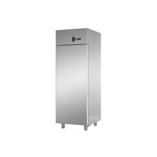 ARMADIO REFRIGERATO MONOBLOCCO IN ACCIAIO INOX PER TEGLIE 60x40 cm - Temperatura 0 / 10 C