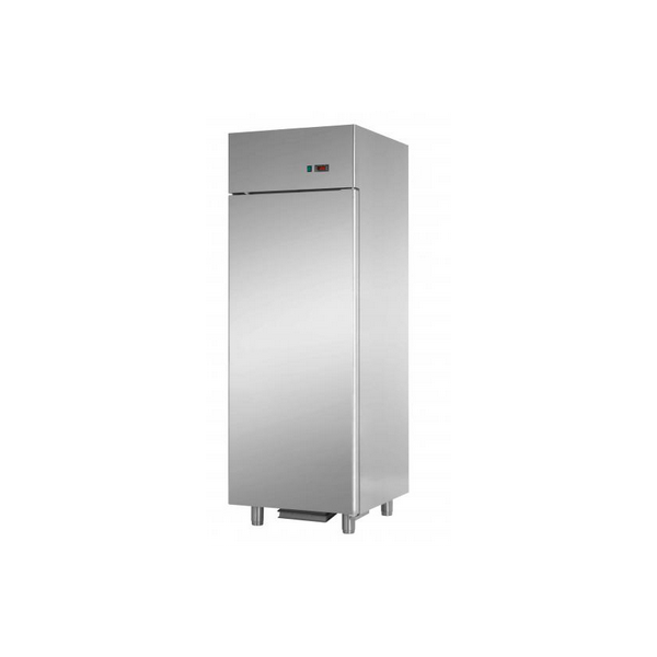 ARMADIO REFRIGERATO MONOBLOCCO IN ACCIAIO INOX PER TEGLIE 60x40 cm - Temperatura -18 / -22 C