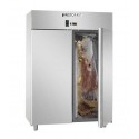 ARMADIO STATICO GN 2/1 IN ACCIAIO INOX CON 2 PORTE E ALLESTIMENTO CARNE - Temperatura 0 / 10 C