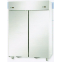 ARMADIO COMBINATO REFRIGERATO GN 2/1 IN ACCIAIO INOX A DOPPIA TEMPERATURA CON 2 PORTE - Temperatura 0 / 10 C