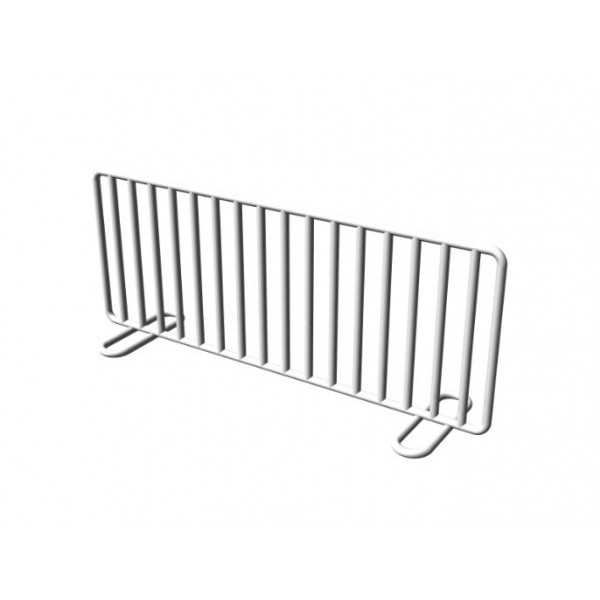 GRAY PLASTIC-COATED DIVIDER FOR PAINTED VULCANO BATH