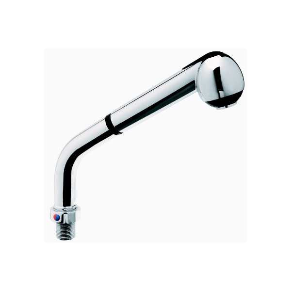 DISTRIBUTEUR AVEC DOUCHETTE EXTRACTIBLE POUR RACCORDEMENT MITIGEUR À PÉDALE DISTRIBUTEUR AVEC DOUCHETTE EXTRACTIBLE POUR RACCORDEMENT MITIGEUR À PÉDALE