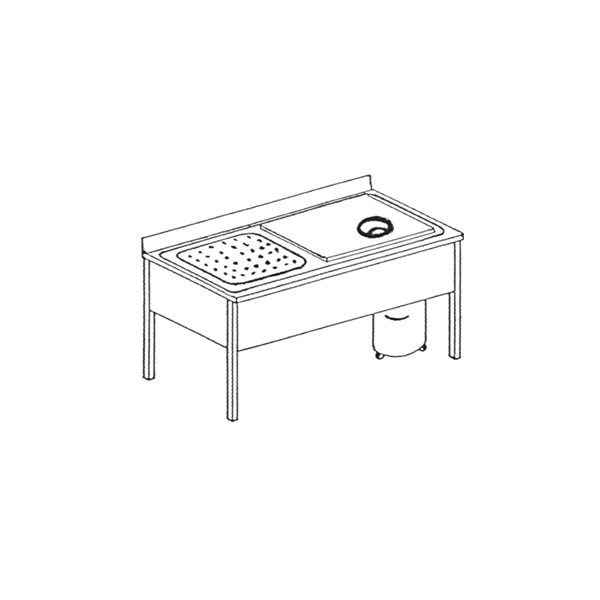 TABLE DE CUISSON DE LÉGUMES COMPLÈTE AVEC RÉSERVOIR TABLE DE CUISSON DE LÉGUMES COMPLÈTE AVEC RÉSERVOIR