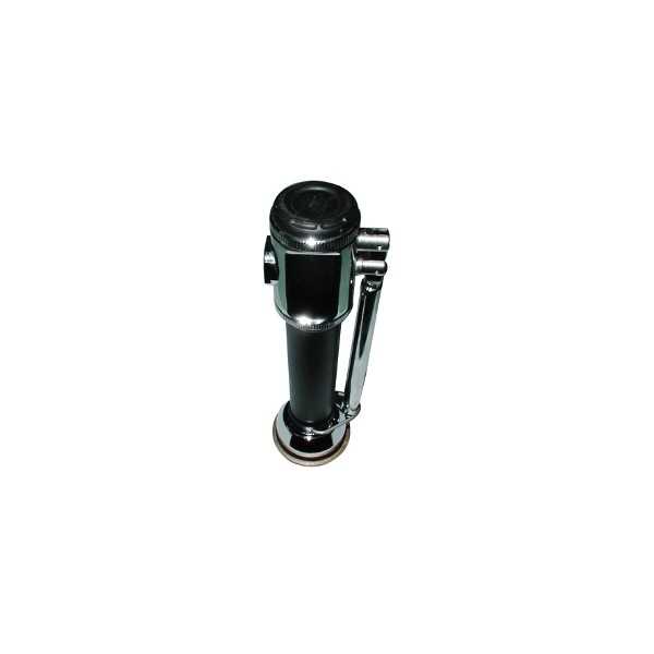 Douche extractible sur plan de travail avec flexible de 200 cm et tige de fixation supérieure Douche extractible sur plan de travail avec flexible de 200 cm et tige de fixation supérieure