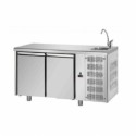 TAVOLO REFRIGERATO GN 1/1 A TEMPERATURA NORMALE CON 2 PORTE