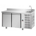 TAVOLO REFRIGERATO GN 1/1 A TEMPERATURA NORMALE CON 2 PORTE