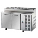 TAVOLO REFRIGERATO SNACK GN 1/1 A TEMPERATURA NORMALE 2 PORTE