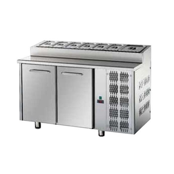 TAVOLO REFRIGERATO SNACK GN 1/1 A TEMPERATURA NORMALE 2 PORTE