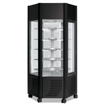 Display freezer with 6 glass sides 600 litres ERGEBT