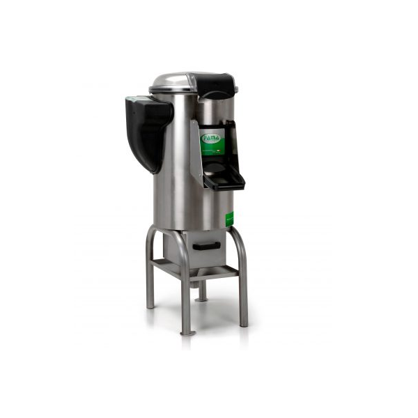 ÉPLUCHEUR DE POMMES DE TERRE 18 KG AVEC BASE HAUTE, TIROIR ET FILTRE INCLUS