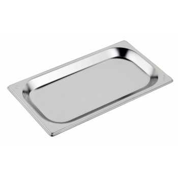 BACINELLE GASTRONORM ACCIAIO INOX AISI 304 GN 1/3 (32