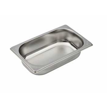 BACINELLE GASTRONORM ACCIAIO INOX AISI 304 GN 1/4 (26