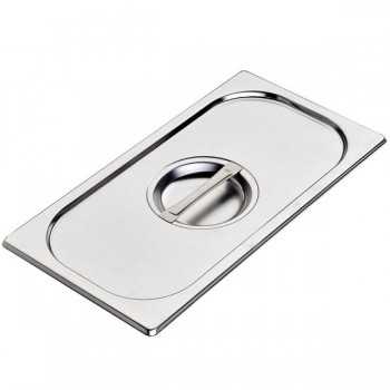 COPERCHIO GASTRONORM ACCIAIO INOX AISI 304 GN 1/3 | 32,5 x 17,5 cm