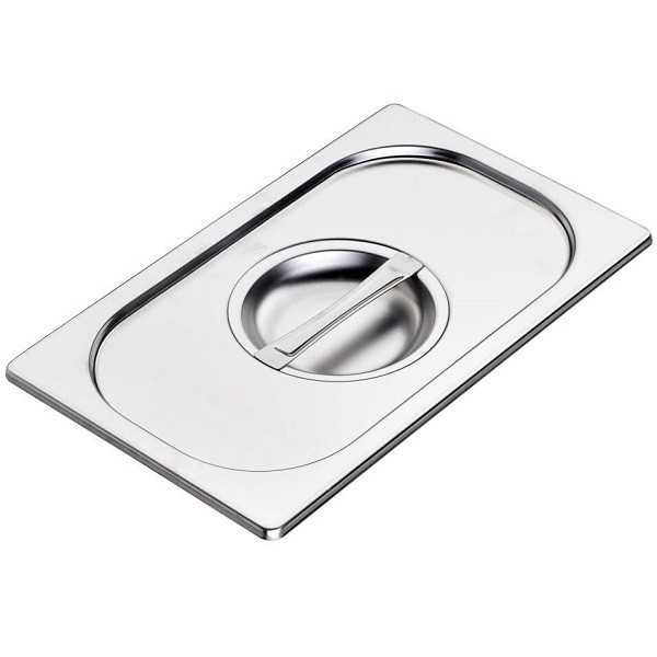 COPERCHIO GASTRONORM ACCIAIO INOX AISI 304 GN 1/4 (26