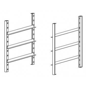 KIT PORTA TEGLIE PER SUPPORTO FORNO LINEA ST