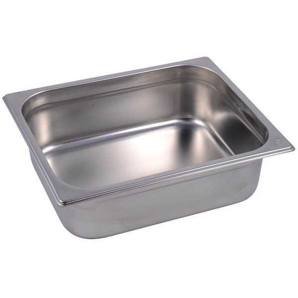 BACINELLE GASTRONORM ACCIAIO INOX AISI 304 GN 1/2 (32