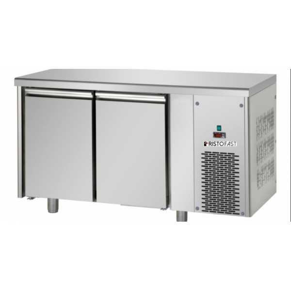 TAVOLO REFRIGERATO GN 1/1 A BASSA TEMPERATURA CON 2 PORTE - Dimensioni L.142 x P.71