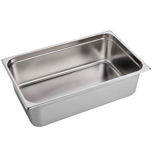 BACINELLE GASTRONORM ACCIAIO INOX AISI 304 GN 1/1 | 53 x 32,5 CM