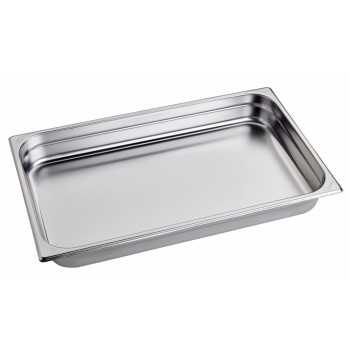 BACINELLE GASTRONORM ACCIAIO INOX AISI 304 GN 1/1 (53 x 32