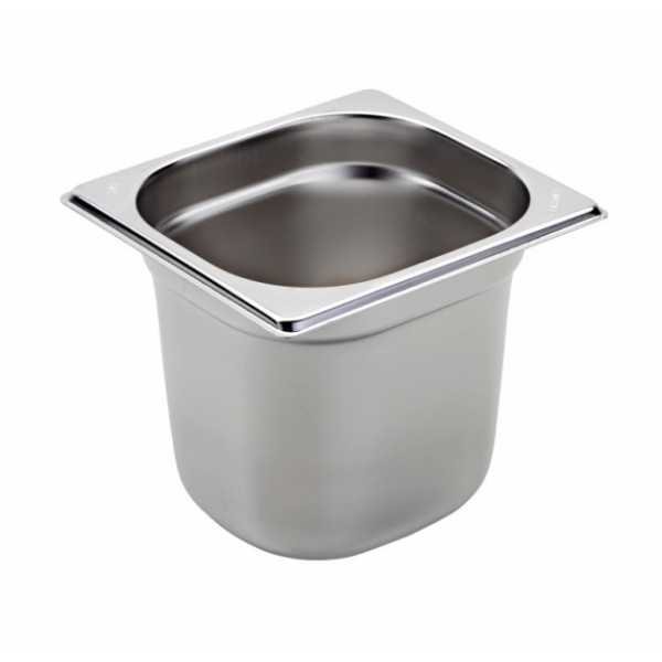 APS GN bac 17,6 x 16,2 cm, Tiefe: 100 mm mélamine, blanc, 1 Liter