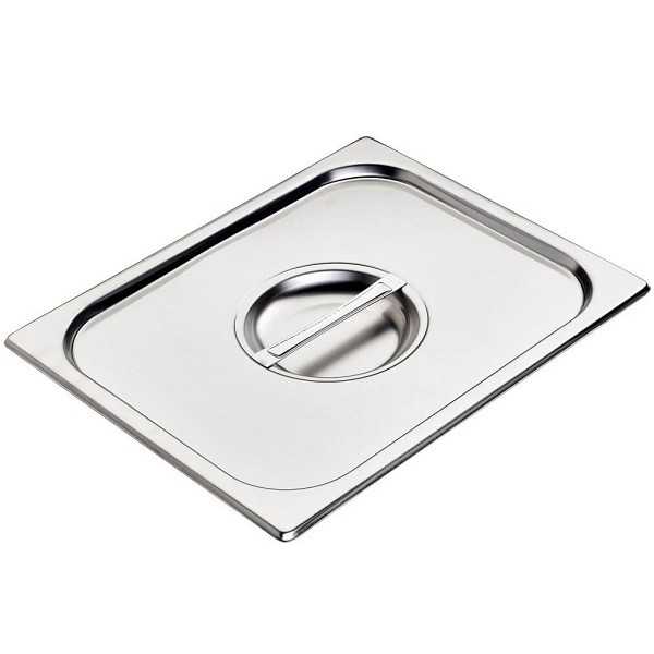 COUVERCLE GASTRONORM EN ACIER INOXYDABLE AISI 304 GN 1/2 (32