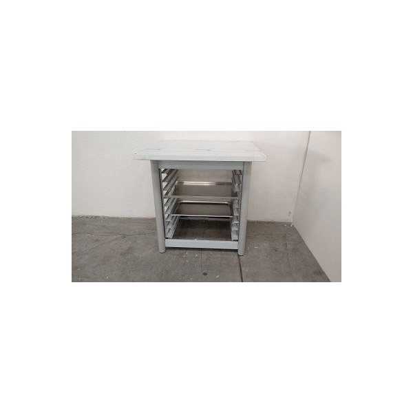 SUPPORTO PER FORNO - L.84 x P.77 x H.85 cm - PORTATEGLIE DA 10 TEGLIE