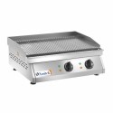 PLAQUE DE CUISSON ÉLECTRIQUE - PLAQUE NERVURÉE - L.60 x P.50 x H.20 cm