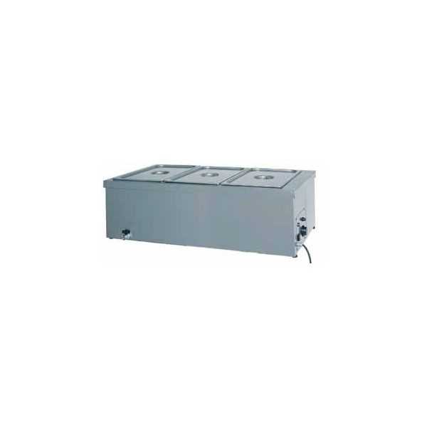 BAIN-MARIE ÉLECTRIQUE À POSER AVEC ROBINET DE VIDANGE BAIN-MARIE ÉLECTRIQUE À POSER AVEC ROBINET DE VIDANGE