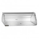 VITRINE NEUTRE EN PLEXIGLASS POUR CROISSANTS ET CONFISERIES