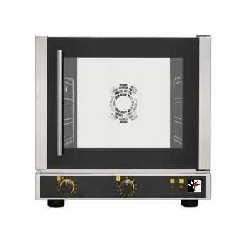 FORNO ELETTRICO VENTILATO A CONVEZIONE - APERTURA LATERALE - 4 TEGLIE 42,9  X 34,5 CM