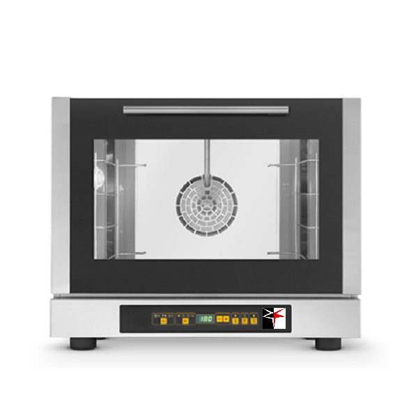 FORNO ELETTRICO DIGITALE A CONVEZIONE CON VAPORE - 4 TEGLIE 48 x 34 cm