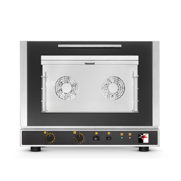 FORNO ELETTRICO VENTILATO A CONVEZIONE CON GRILL E CON UMIDIFICAZIONE - 4 TEGLIE 60 x 40 cm FORNO ELETTRICO VENTILATO A CONVEZIONE CON GRILL E CON UMIDIFICAZIONE - 4 TEGLIE 60 x 40 cm