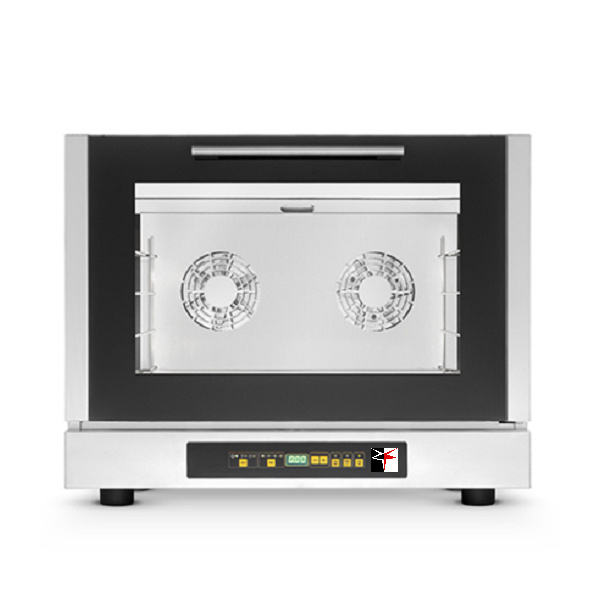 FORNO ELETTRICO DIGITALE A CONVEZIONE CON VAPORE - 4 TEGLIE 60 x 40 cm FORNO ELETTRICO DIGITALE A CONVEZIONE CON VAPORE - 4 TEGLIE 60 x 40 cm
