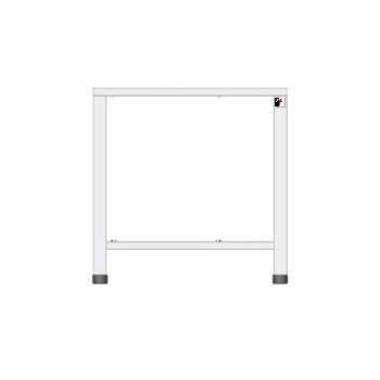 TABLE FIXE EN AISI 430 - L.78,5 x P.67 x H.79,1 cm