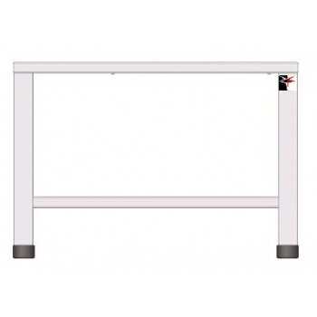FIXED TABLE IN AISI 430 FOR OVERLAYING 2 OVENS - L.78.5 x P.67 x H.54.1 cm