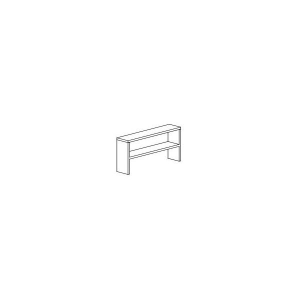 ÉTAGÈRE DE TABLE DOUBLE EN ACIER INOXYDABLE
