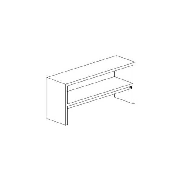 ÉTAGÈRE DE TABLE DOUBLE EN ACIER INOXYDABLE AVEC CORPS CHAUFFANT ÉTAGÈRE DE TABLE DOUBLE EN ACIER INOXYDABLE AVEC CORPS CHAUFFANT