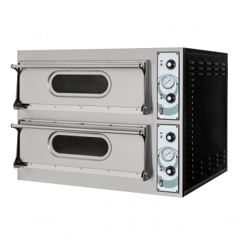 FORNO PIZZA ELETTRICO LINEA BASIC XL A DUE CAMERE