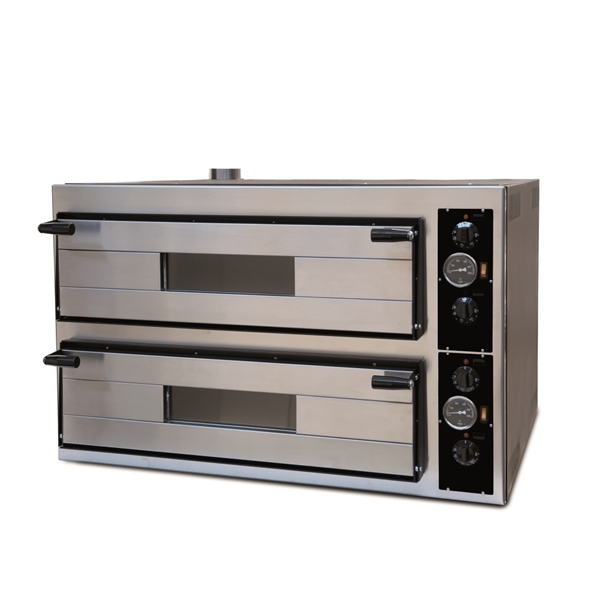 FORNO PIZZA ELETTRICO A CONTROLLO MECCANICO - 2 CAMERE - LINEA F FORNO PIZZA ELETTRICO A CONTROLLO MECCANICO - 2 CAMERE - LINEA F