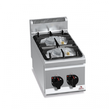 CUCINA A GAS 2 FUOCHI TOP - ECO POWER - SERIE 60