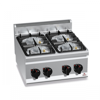 CUCINA A GAS 4 FUOCHI TOP - ECO POWER - SERIE 60