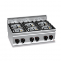 CUCINA A GAS 6 FUOCHI TOP - ECO POWER - SERIE 60