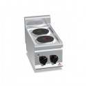 CUCINA ELETTRICA 2 PIASTRE TONDE TOP - SERIE 60