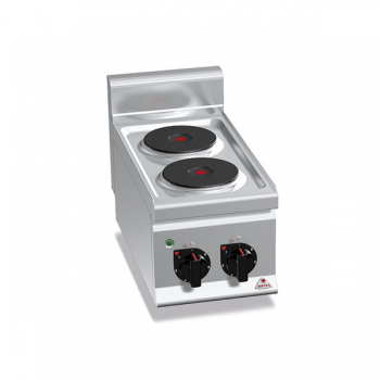 CUCINA ELETTRICA 2 PIASTRE TONDE TOP - SERIE 60