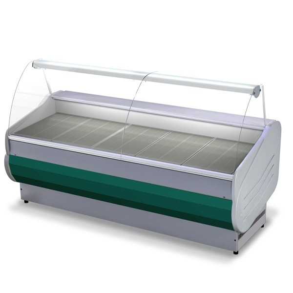 VITRINE CHAUFFANTE AVEC PLAQUE - SALINA 80