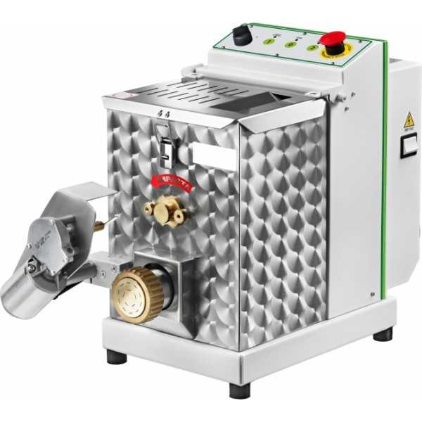 MACHINE À PÂTES FRAÎCHES - CAPACITÉ 4 kg - PRODUCTION HORAIRE 13 kg MACHINE À PÂTES FRAÎCHES - CAPACITÉ 4 kg - PRODUCTION HORAIRE 13 kg
