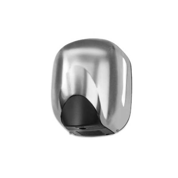 SÈCHE-MAINS ÉLECTRIQUE ZEFIRO EN ALUMINIUM SATINÉ SANS ÉLÉMENT CHAUFFANT NI CÔNE D'AIR SÈCHE-MAINS ÉLECTRIQUE ZEFIRO EN ALUMINIUM SATINÉ SANS ÉLÉMENT CHAUFFANT NI CÔNE D'AIR